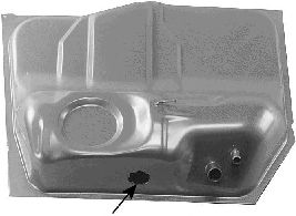 VAN WEZEL 3732085 - Топливный бак